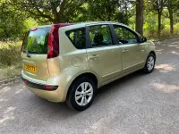 Used Nissan Note Acenta 110 HP (80 kW) 2009 Gold Hatchback