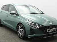 Used Hyundai i20 Ultimate 100 HP (73 kW) 2024 Green Hatchback