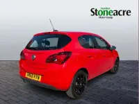 Used Vauxhall Corsa 73 HP (53 kW) 2019 Red Hatchback