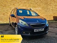 Used Peugeot 2008 Active 68 HP (50 kW) 2014 Blue SUV