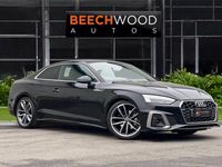 Used Audi A5 S-Line 163 HP (119 kW) 2021 Black Coupe