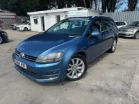 Used VW Golf VII 2014 Blue Estate
