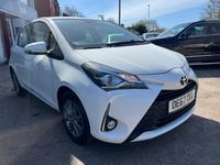 Used Toyota Yaris 2018 White Hatchback