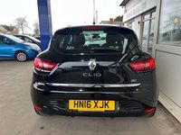 Used Renault Clio IV Dynamique 90 HP (66 kW) 2016 Black Hatchback