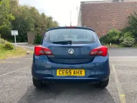 Used Vauxhall Corsa 69 HP (50 kW) 2015 Blue Hatchback