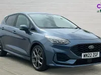 Used Ford Fiesta ST-Line 100 HP (73 kW) 2022 Blue Hatchback