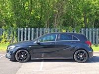 Used Mercedes A250 Premium 218 HP (160 kW) 2017 Black Hatchback