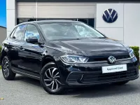 Used VW Polo Life 95 HP (69 kW) 2023 Black Hatchback