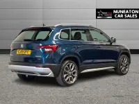Used Skoda Karoq Scout 4x4 150 HP (110 kW) 2019 Blue SUV