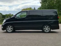 Used Nissan Elgrand 2009 Black MPV