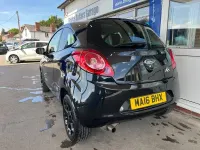 Used Ford Ka Zetec 69 HP (50 kW) 2016 Black Hatchback