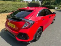 Used Honda Civic SR 129 HP (94 kW) 2018 Red Hatchback