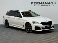 Used BMW 530e M Sport 287 HP (211 kW) 2022 White Estate