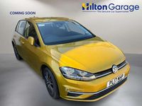 Used VW Golf VII SE 2017 Yellow Hatchback