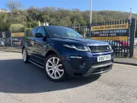 Used Land Rover Range Rover evoque HSE Dynamic 180 HP (132 kW) 2017 Blue SUV