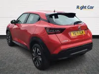 Used Nissan Juke Acenta 114 HP (83 kW) 2021 Red SUV