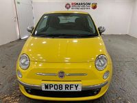 Used Fiat 500 Sport 2008 Yellow Hatchback