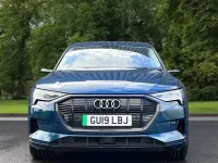 Used Audi e-tron Advanced 300 kW (408 HP) 2019 Blue SUV