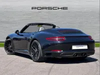 Used Porsche 911 444 HP (326 kW) 2018 Black Cabriolet