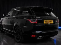Used Land Rover Range Rover Sport SVR 575 HP (422 kW) 2022 Black SUV