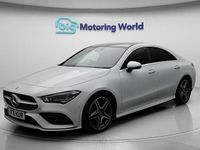 Used Mercedes CLA180 AMG line 136 HP (100 kW) 2021 White Sedan