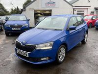 Used Skoda Fabia SE 60 HP (44 kW) 2021 Blue Hatchback