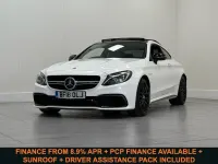 Used Mercedes C63 AMG Premium 2018 White Coupe