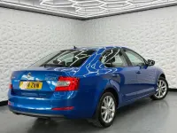 Used Skoda Octavia Elegance 105 HP (77 kW) 2014 Blue Estate