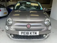 Usado Fiat 500 Lounge 69 HP (50 kW) 2018 Cinzento Citadino