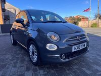 Used Fiat 500 Lounge 69 HP (50 kW) 2018 Grey Hatchback