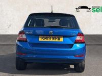 Used Skoda Fabia Colour Edition 75 HP (55 kW) 2019 Blue Hatchback