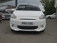Used Mitsubishi Mirage 79 HP (58 kW) 2013 White Hatchback