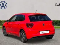 Used VW Polo Match 95 HP (69 kW) 2021 Red Hatchback