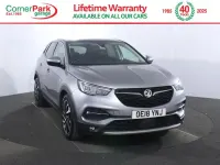 Used Vauxhall Grandland X Elite 130 HP (95 kW) 2018 Grey SUV