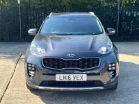 Used Kia Sportage GT-Line 177 HP (130 kW) 2016 Silver SUV
