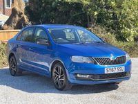 Used Skoda Rapid Sport 110 HP (80 kW) 2017 Blue Hatchback