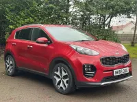 Used Kia Sportage GT-Line 174 HP (127 kW) 2016 Red SUV