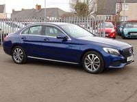 Used Mercedes C200 2017 Blue Sedan