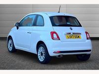 Used Fiat 500 Lounge 69 HP (50 kW) 2017 White Hatchback