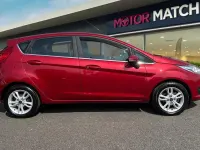 Used Ford Fiesta Zetec 2017 Red Hatchback