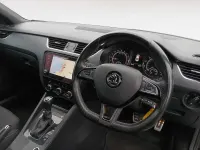 Used Skoda Octavia vRS 184 HP (135 kW) 2017 Black Hatchback