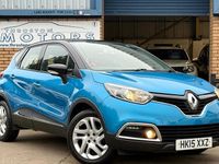 Used Renault Captur Dynamique 90 HP (66 kW) 2015 Blue SUV