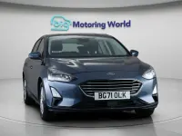 Used Ford Focus Zetec 2021 Blue Hatchback