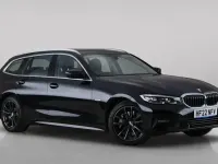 Used BMW 330e Sport Line 292 HP (214 kW) 2022 Black Estate