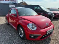 Used VW Beetle Design 150 HP (110 kW) 2017 Red Hatchback