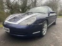 Used Porsche 996 2001 Blue Coupe