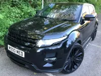 Gebraucht Land Rover Range Rover evoque Dynamic 2012 Schwarz Kombi