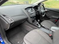 Used Ford Focus Titanium 2017 Blue Hatchback