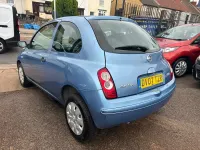 Used Nissan Micra 65 HP (47 kW) 2007 Blue Hatchback