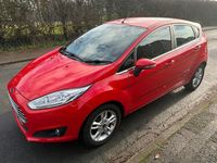Used Ford Fiesta Zetec 2016 Red Hatchback